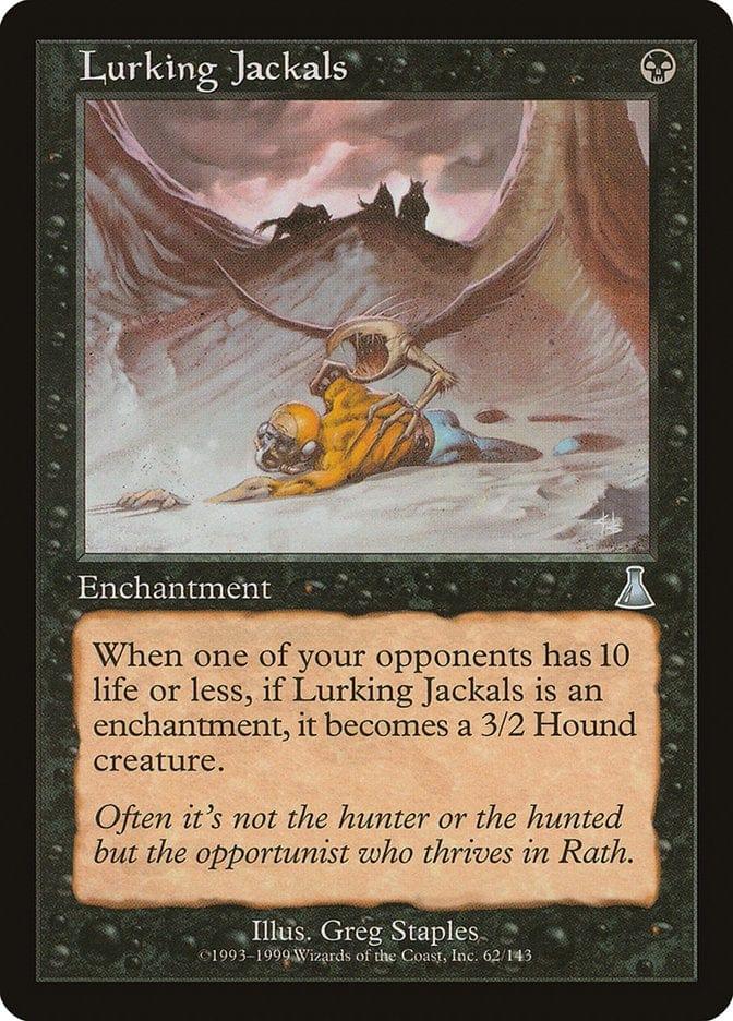 Magic: The Gathering MTG Single Lurking Jackals [Urza's Destiny]