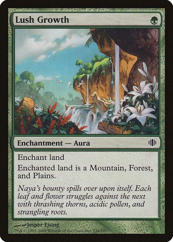 Magic: The Gathering MTG Single Lush Growth [Shards of Alara]
