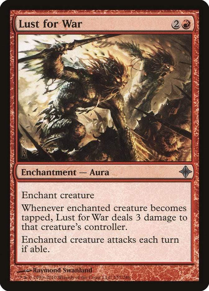 Magic: The Gathering MTG Single Lust for War [Rise of the Eldrazi]