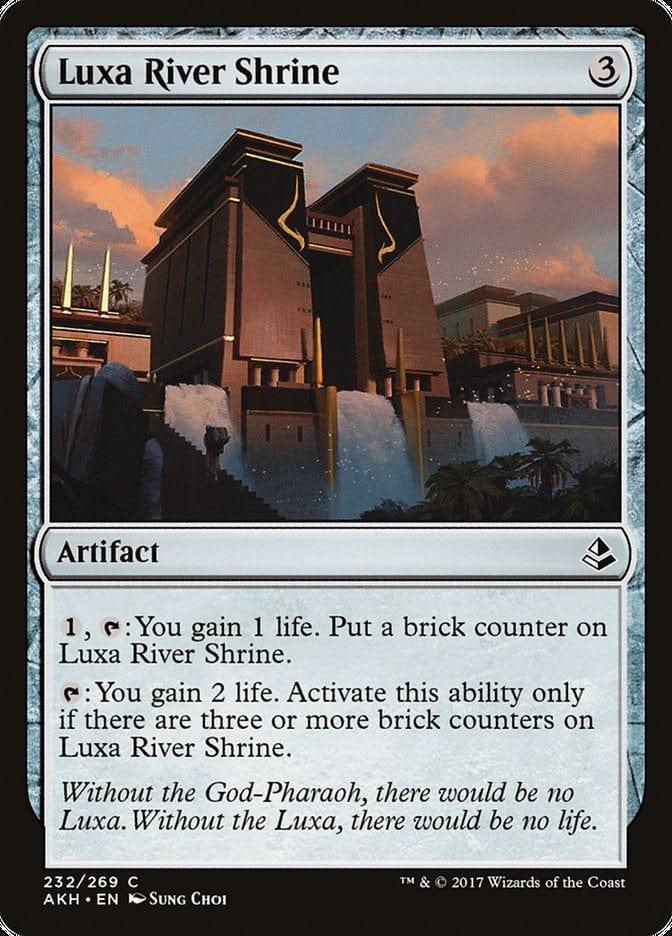 Magic: The Gathering MTG Single Luxa River Shrine [Amonkhet]