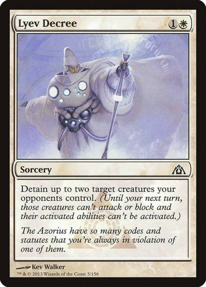 Magic: The Gathering MTG Single Lyev Decree [Dragon's Maze]