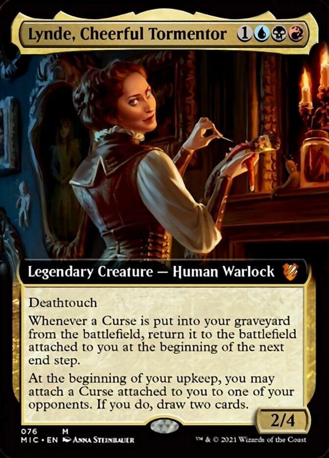 Magic: The Gathering MTG Single Lynde, Cheerful Tormentor (Extended) [Innistrad: Midnight Hunt Commander]