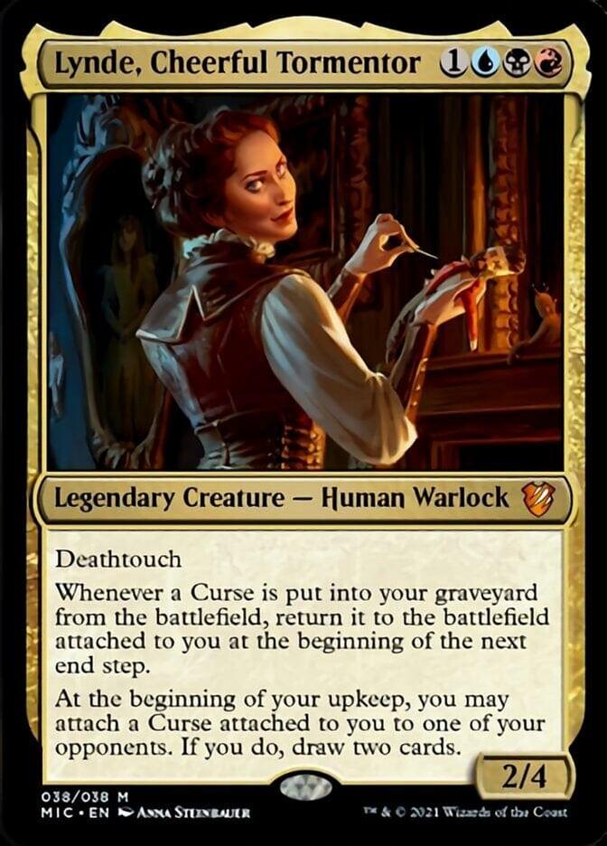 Magic: The Gathering MTG Single Lynde, Cheerful Tormentor [Innistrad: Midnight Hunt Commander]