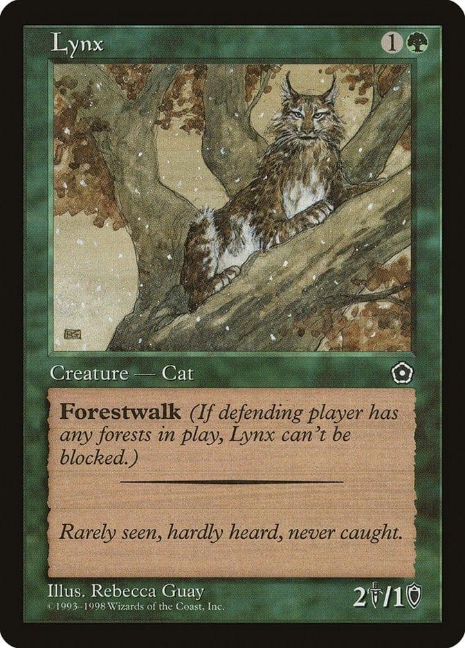 Magic: The Gathering MTG Single Lynx [Portal Second Age]