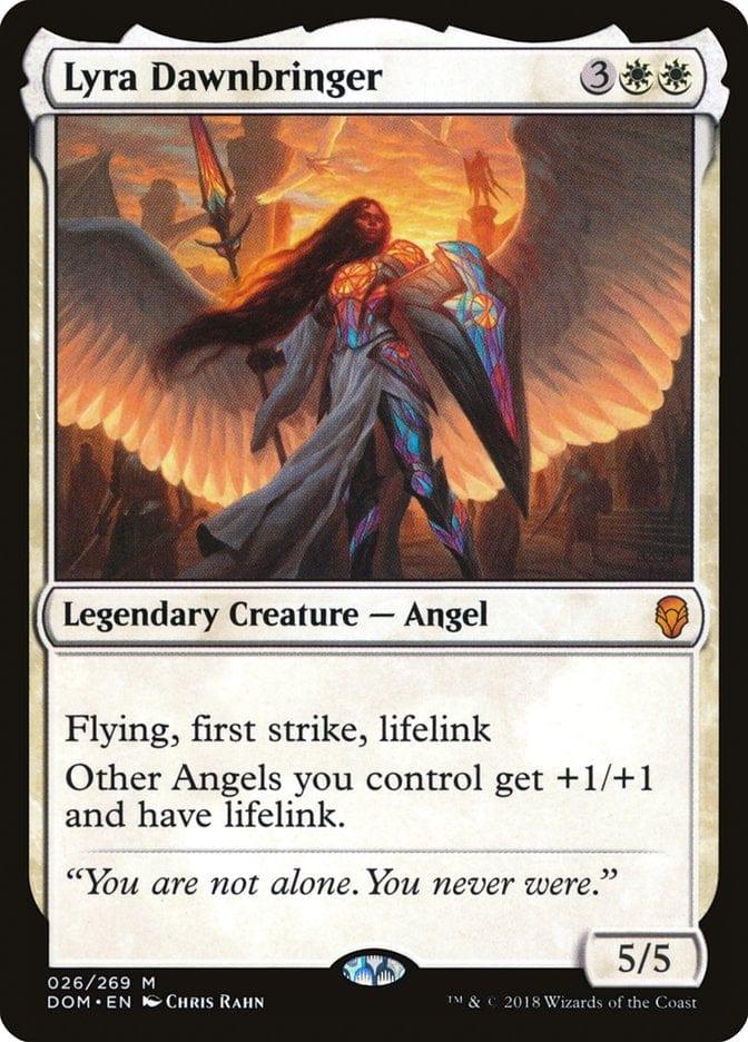 Magic: The Gathering MTG Single Lyra Dawnbringer [Dominaria]