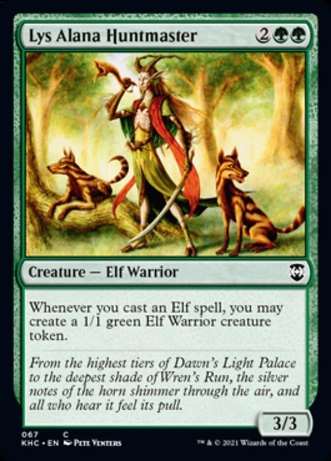 Magic: The Gathering MTG Single Lys Alana Huntmaster [Kaldheim Commander]