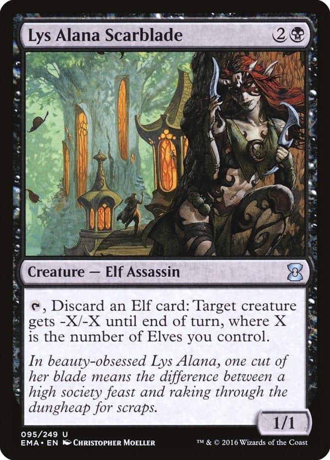 Magic: The Gathering MTG Single Lys Alana Scarblade [Eternal Masters]