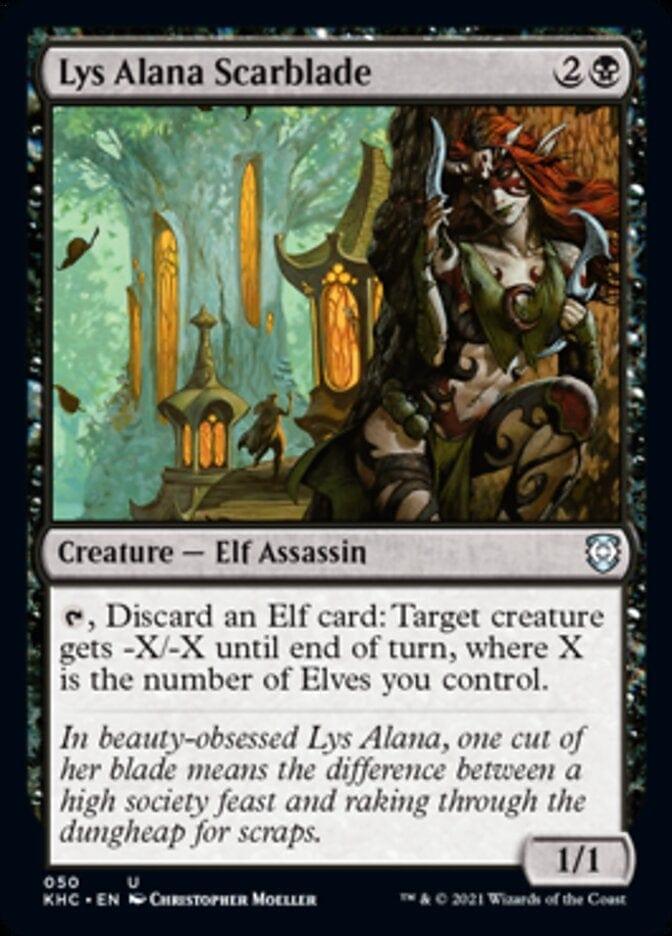 Magic: The Gathering MTG Single Lys Alana Scarblade [Kaldheim Commander]