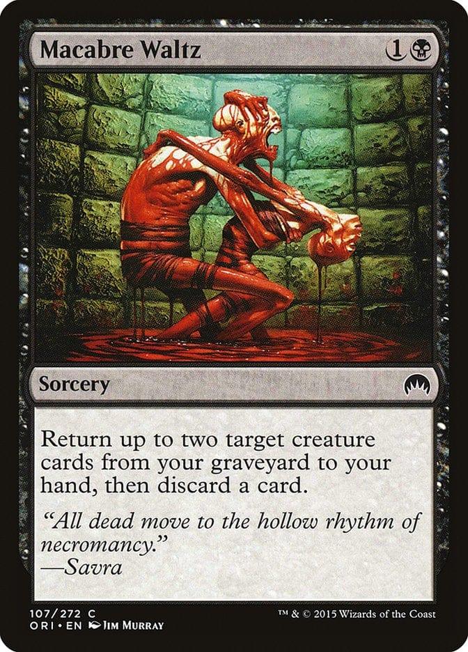 Magic: The Gathering MTG Single Macabre Waltz [Magic Origins]