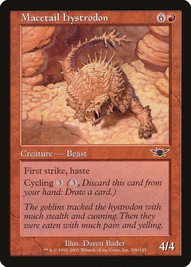 Magic: The Gathering MTG Single Macetail Hystrodon [Legions]