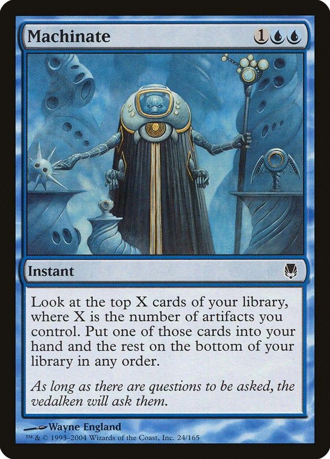 Magic: The Gathering MTG Single Machinate [Darksteel]