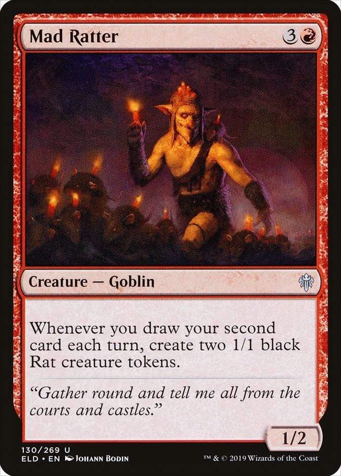 Magic: The Gathering MTG Single Mad Ratter [Throne of Eldraine]