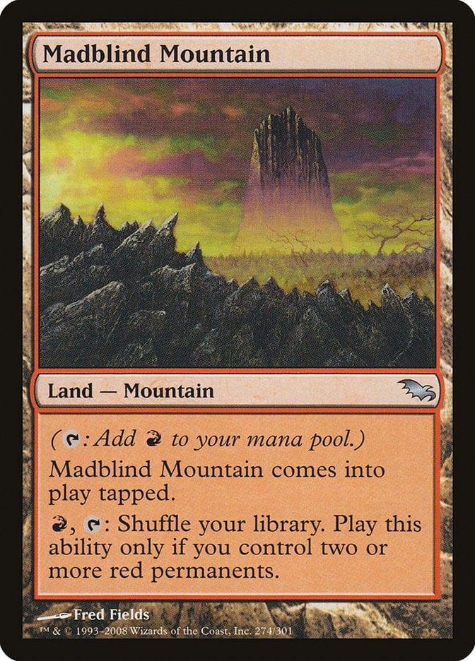 Magic: The Gathering MTG Single Madblind Mountain [Shadowmoor]