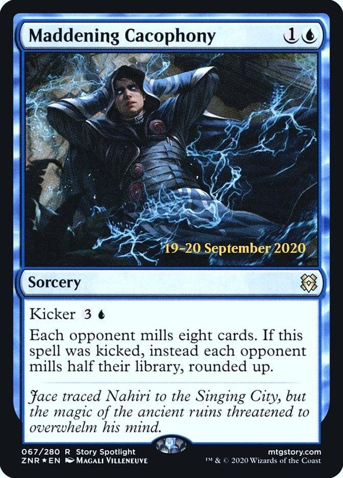 Magic: The Gathering MTG Single Maddening Cacophony [Zendikar Rising Prerelease Promos]