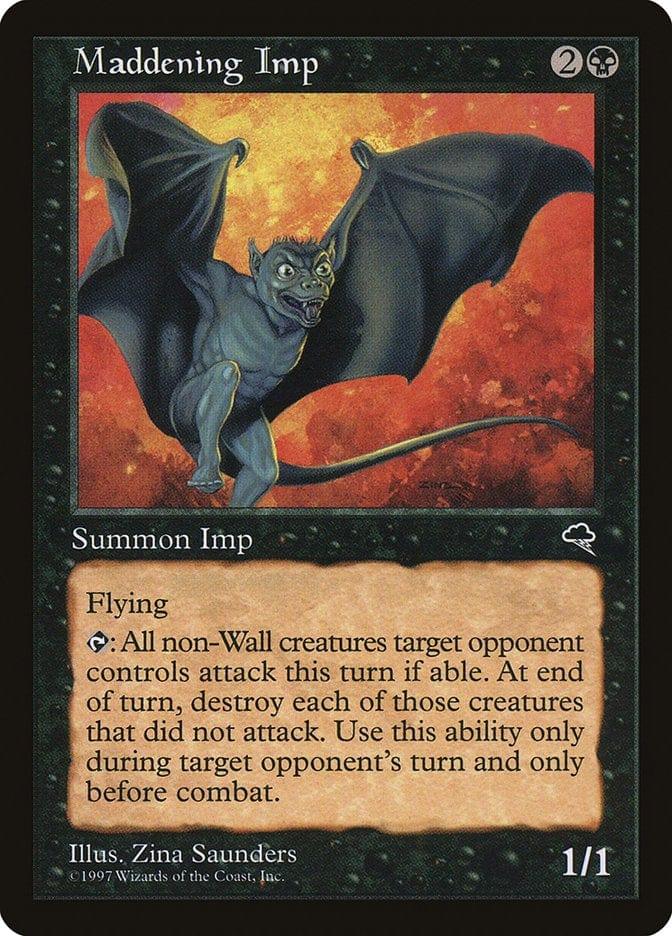 Magic: The Gathering MTG Single Maddening Imp [Tempest]