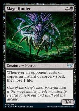 Magic: The Gathering MTG Single Mage Hunter [Strixhaven: School of Mages]