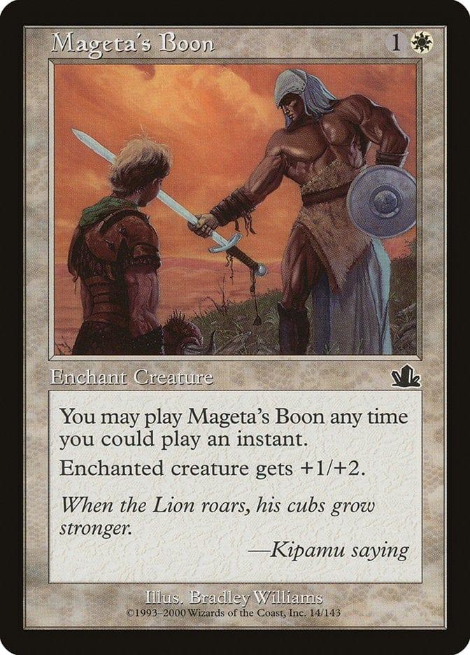 Magic: The Gathering MTG Single Mageta's Boon [Prophecy]
