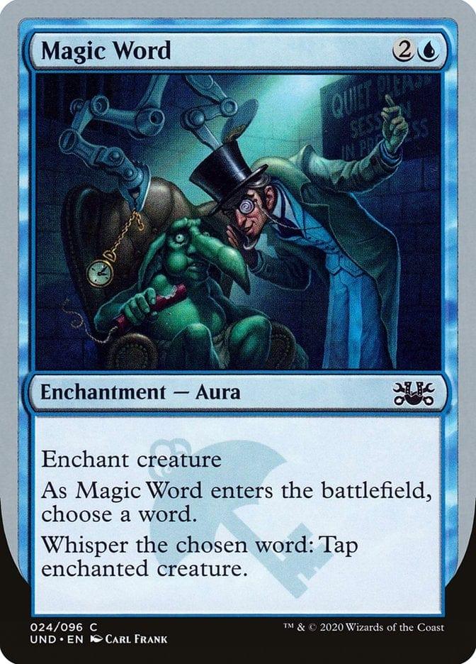Magic: The Gathering MTG Single Magic Word [Unsanctioned]