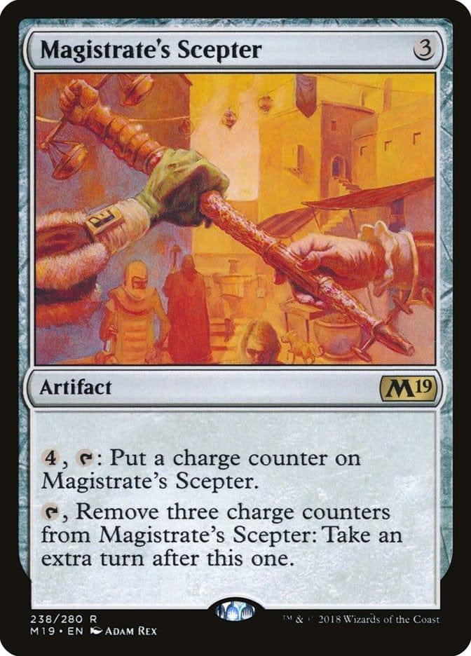 Magic: The Gathering MTG Single Magistrate's Scepter [Core Set 2019]