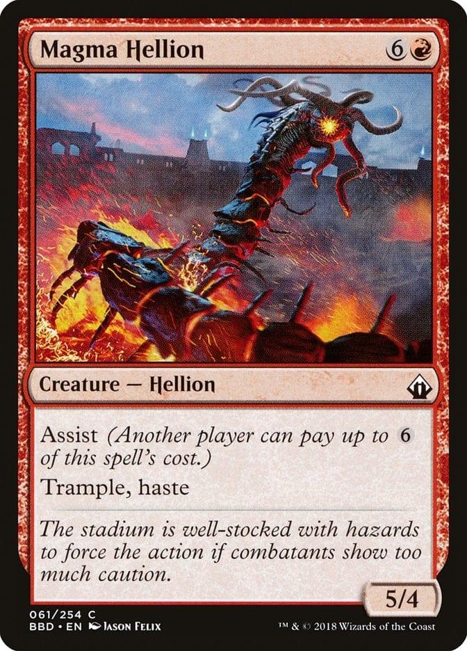 Magic: The Gathering MTG Single Magma Hellion [Battlebond]