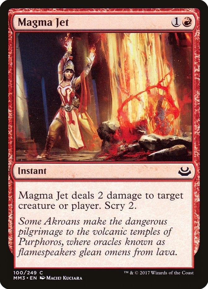 Magic: The Gathering MTG Single Magma Jet [Modern Masters 2017]
