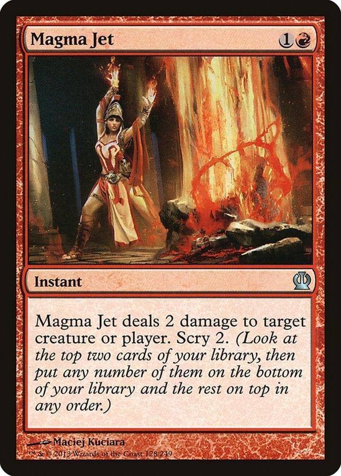 Magic: The Gathering MTG Single Magma Jet [Theros]