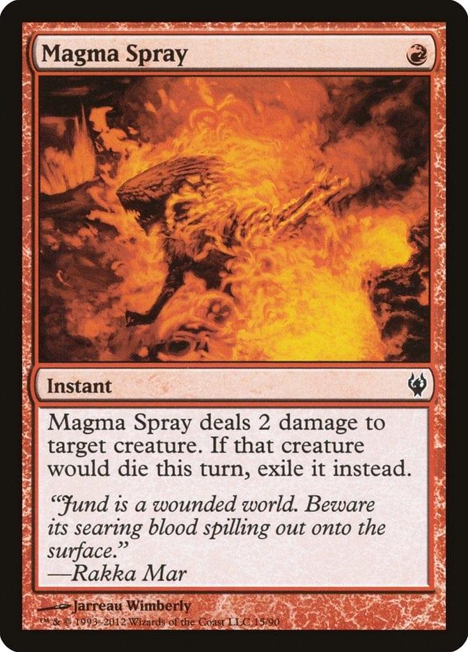 Magic: The Gathering MTG Single Magma Spray [Duel Decks: Izzet vs. Golgari]