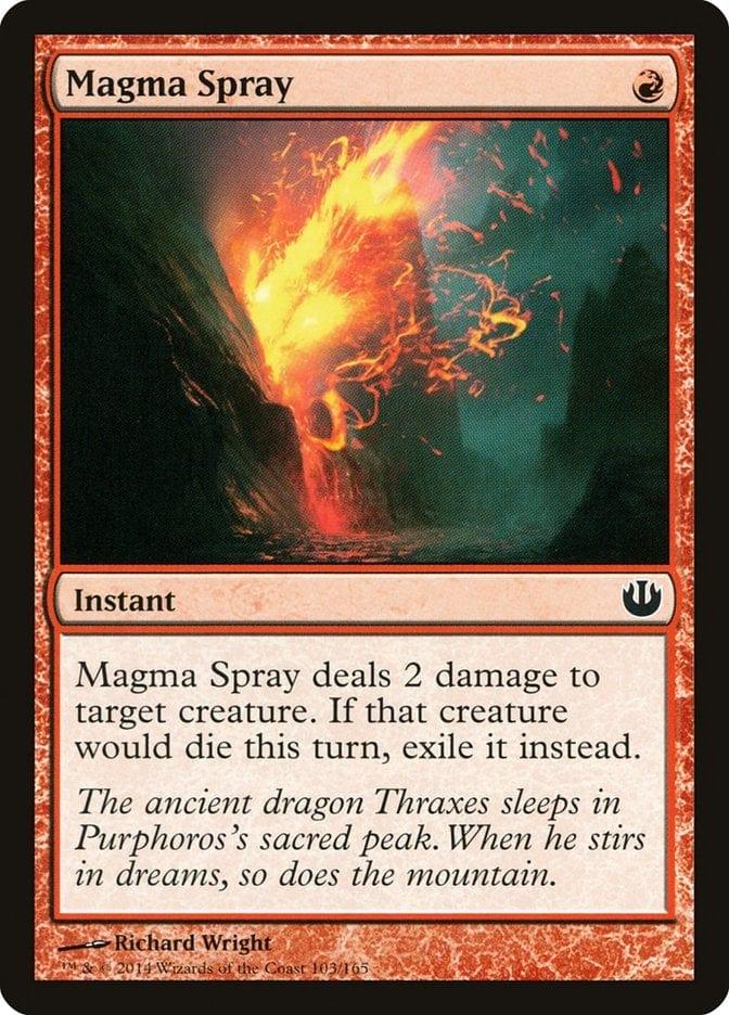 Magic: The Gathering MTG Single Magma Spray [Journey into Nyx]