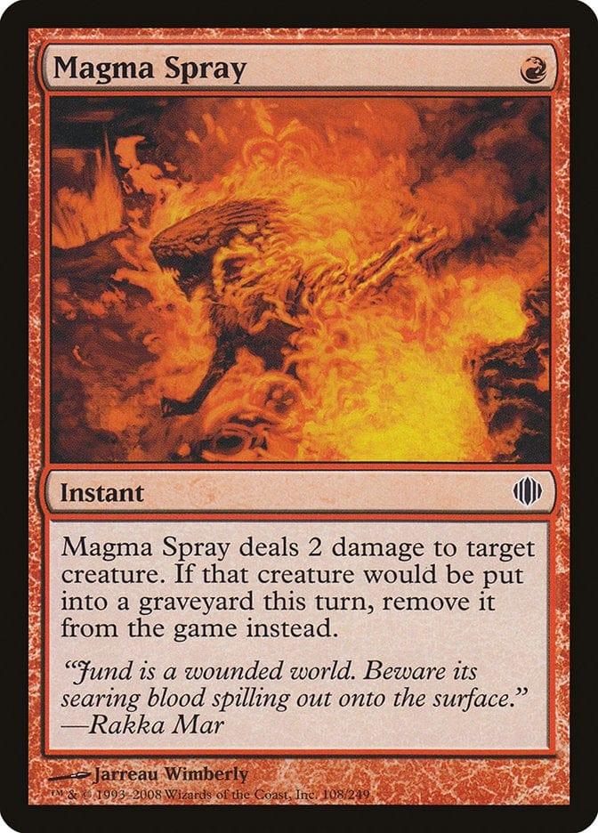 Magic: The Gathering MTG Single Magma Spray [Shards of Alara]