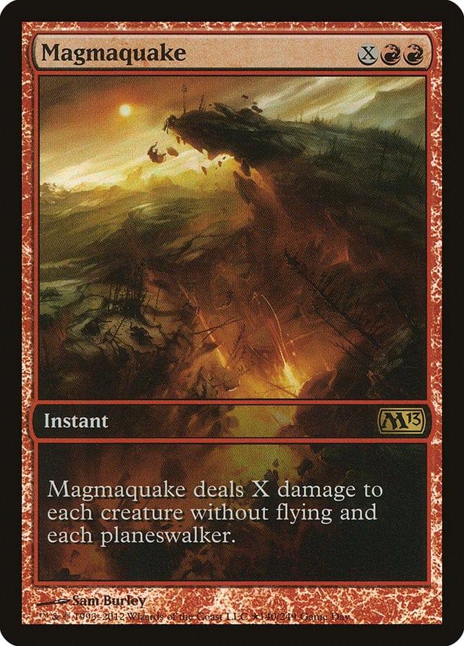 Magic: The Gathering MTG Single Magmaquake (Game Day) [Magic 2013 Promos]