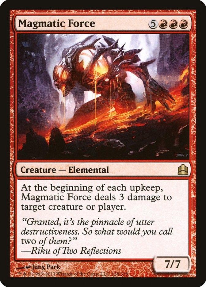 Magic: The Gathering MTG Single Magmatic Force [Commander 2011]
