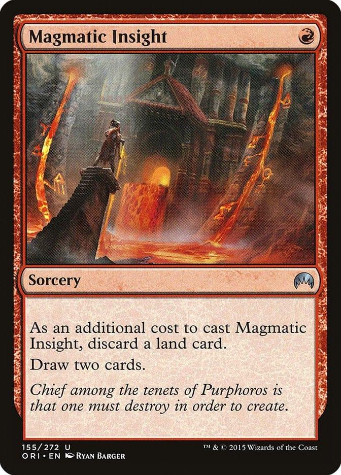 Magic: The Gathering MTG Single Magmatic Insight [Magic Origins]