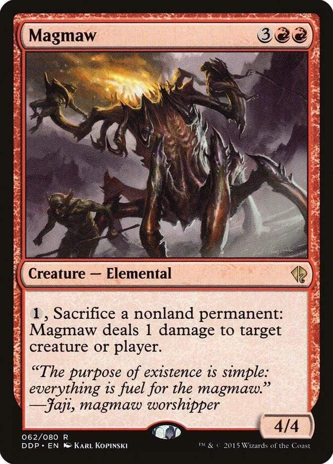 Magic: The Gathering MTG Single Magmaw [Duel Decks: Zendikar vs. Eldrazi]