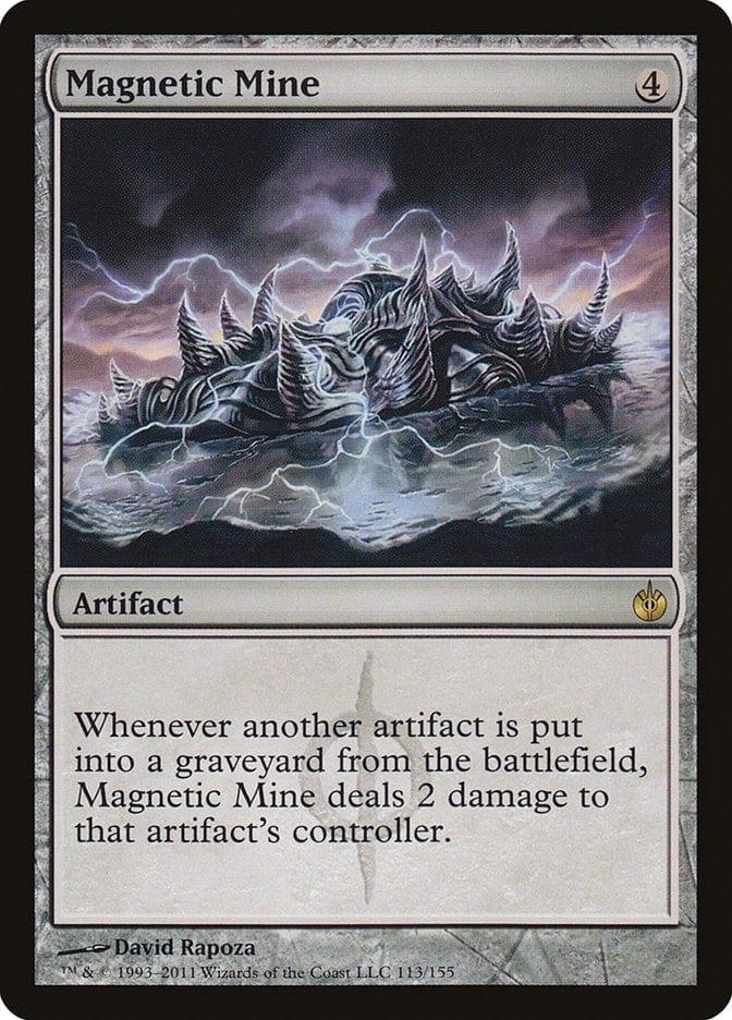 Magic: The Gathering MTG Single Magnetic Mine [Mirrodin Besieged]