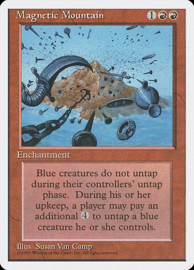 Magic: The Gathering MTG Single Magnetic Mountain [Fourth Edition]