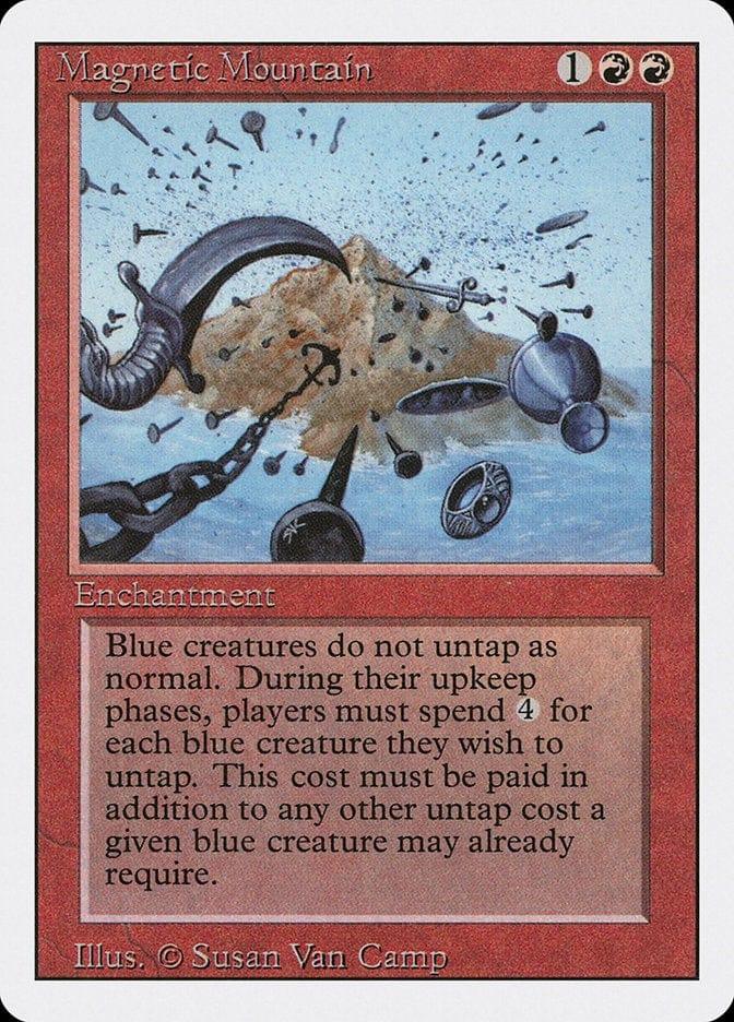 Magic: The Gathering MTG Single Magnetic Mountain [Revised Edition]