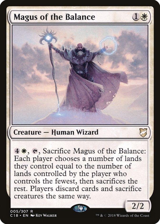 Magic: The Gathering MTG Single Magus of the Balance [Commander 2018]