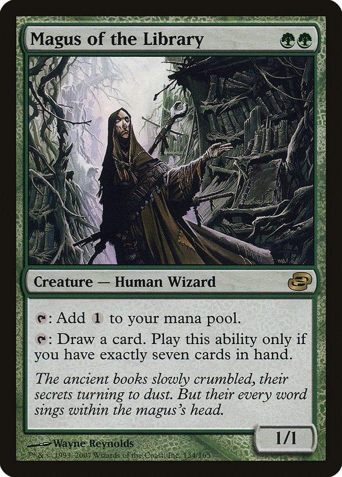 Magic: The Gathering MTG Single Magus of the Library [Planar Chaos]