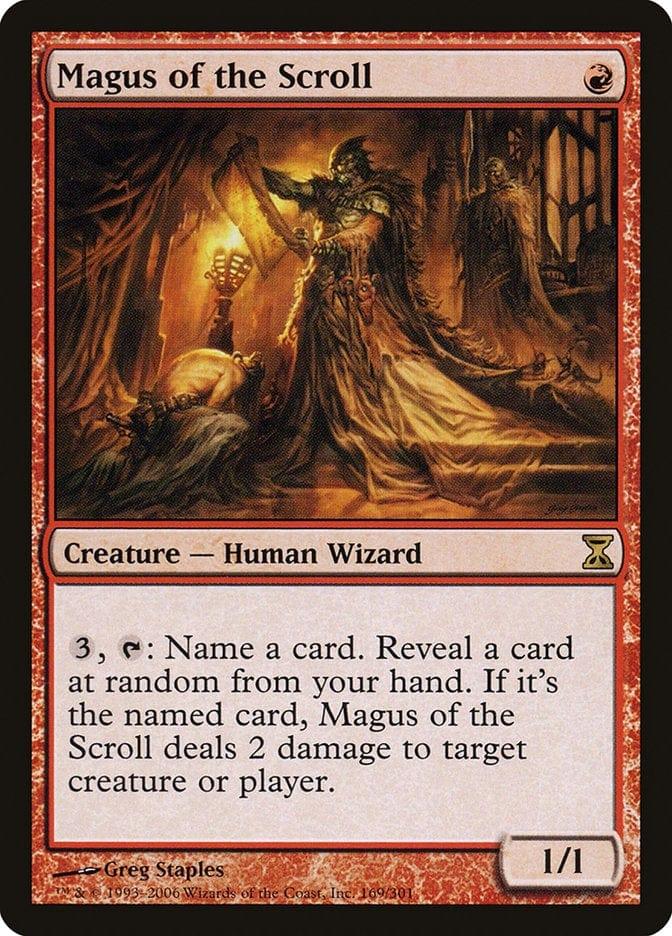 Magic: The Gathering MTG Single Magus of the Scroll [Time Spiral]