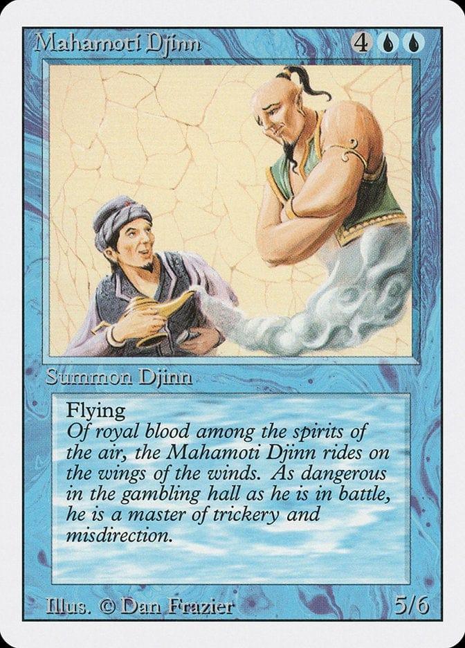 Magic: The Gathering MTG Single Mahamoti Djinn [Revised Edition]