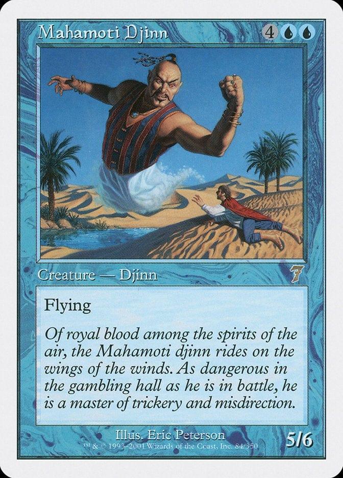 Magic: The Gathering MTG Single Mahamoti Djinn [Seventh Edition]