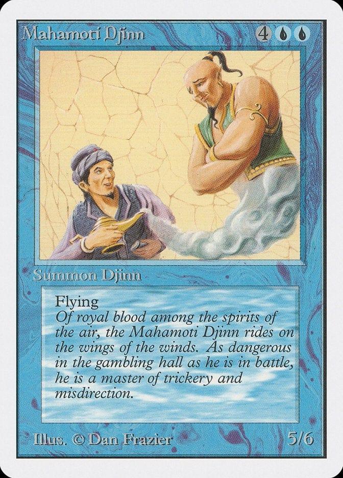 Magic: The Gathering MTG Single Mahamoti Djinn [Unlimited Edition]