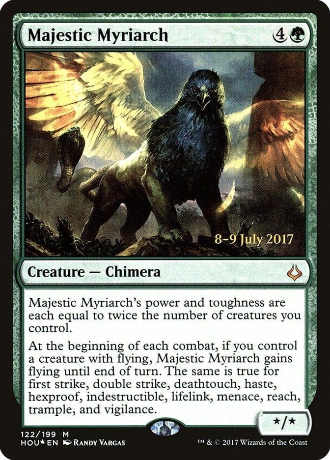 Magic: The Gathering MTG Single Majestic Myriarch  [Hour of Devastation Prerelease Promos]