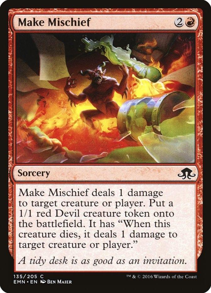 Magic: The Gathering MTG Single Make Mischief [Eldritch Moon]