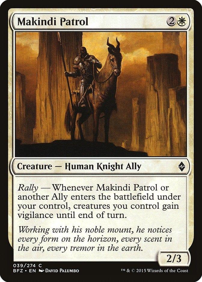 Magic: The Gathering MTG Single Makindi Patrol [Battle for Zendikar]