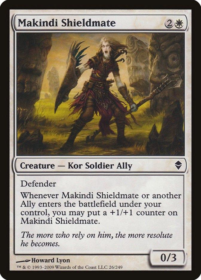 Magic: The Gathering MTG Single Makindi Shieldmate [Zendikar]