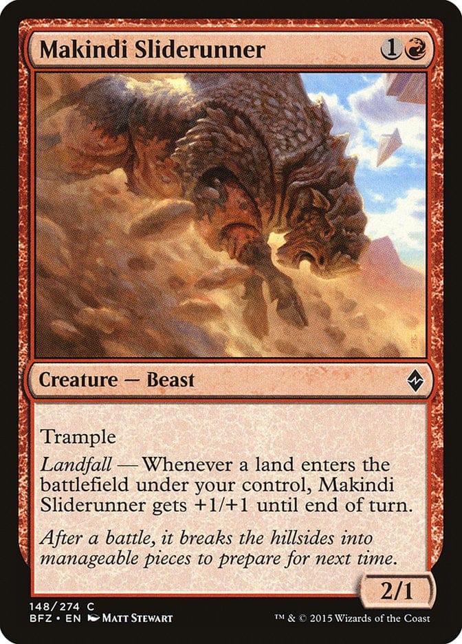 Magic: The Gathering MTG Single Makindi Sliderunner [Battle for Zendikar]