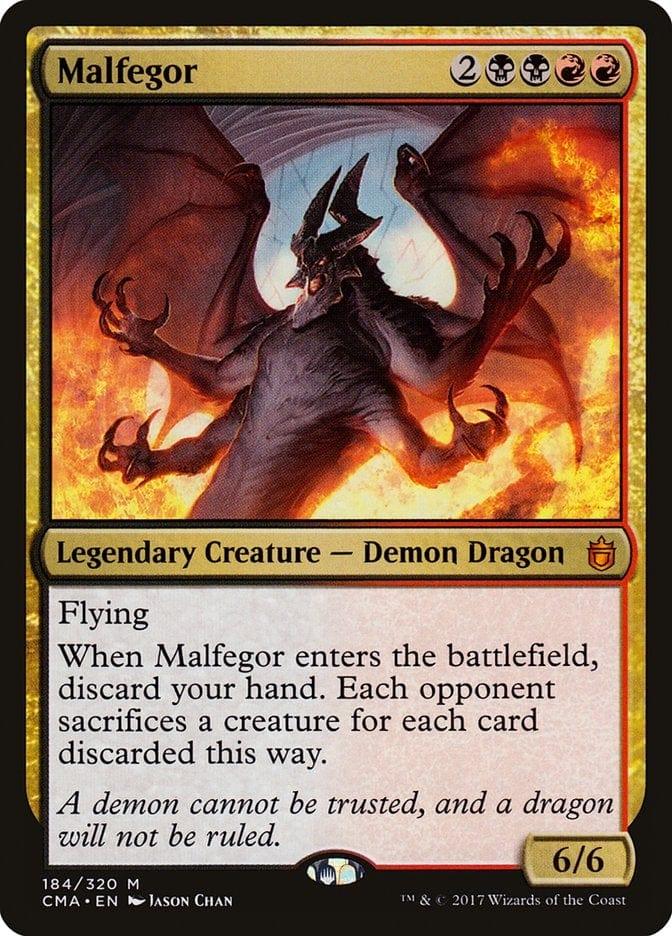 Magic: The Gathering MTG Single Malfegor [Commander Anthology]