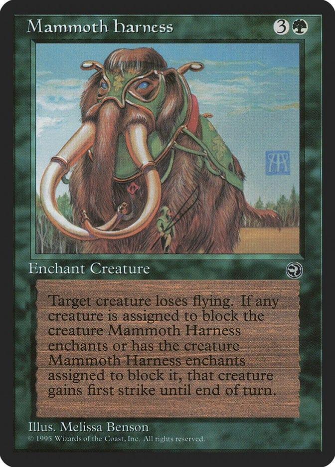Magic: The Gathering MTG Single Mammoth Harness [Homelands]