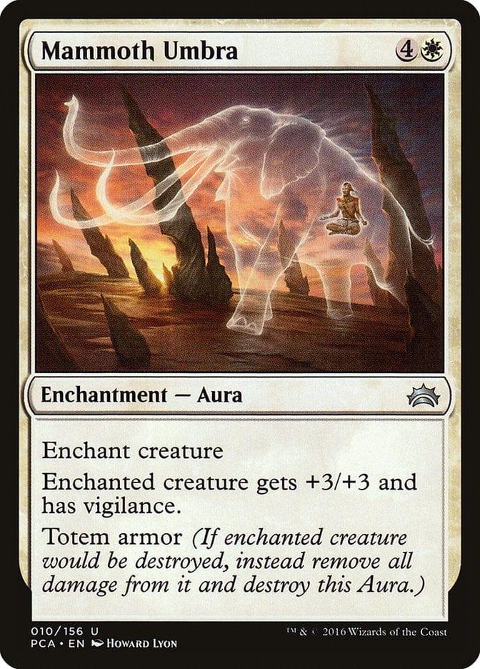 Magic: The Gathering MTG Single Mammoth Umbra [Planechase Anthology]